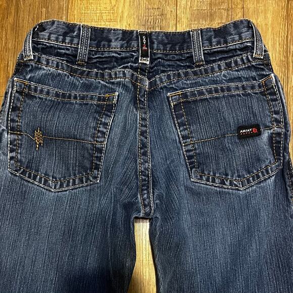Ariat FR Low Rise M4 Boot Jeans Flame Resistant Men 31x32 Thick Stitch Work Cat2 - Picture 4 of 8